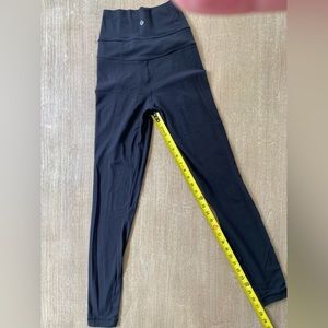 Lululemon Black leggings size 4